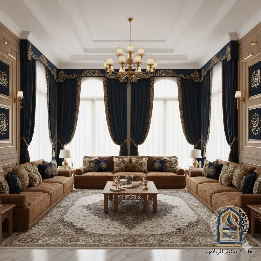 Made-to-Measure Curtains & Blinds for Majlis in Riyadh
