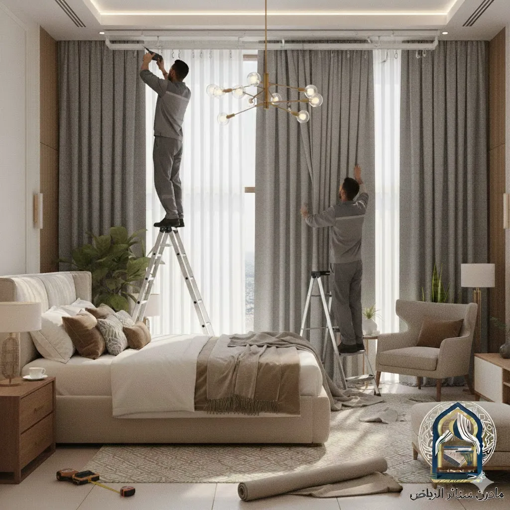Professional Curtain Installation Services in Riyadh: What’s Included